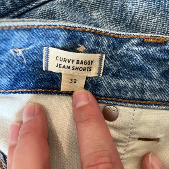 Madewell Blue Jean Shorts - Picture 5 of 6